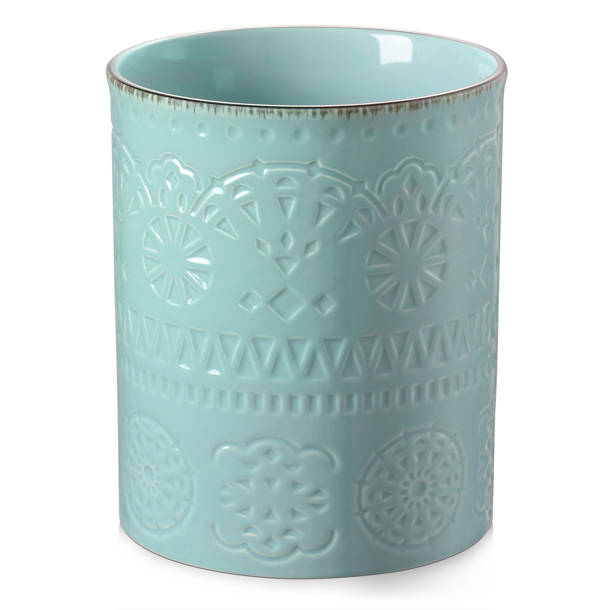 Red Barrel Studio® Ceramic Round Utensil Crock & Reviews Wayfair